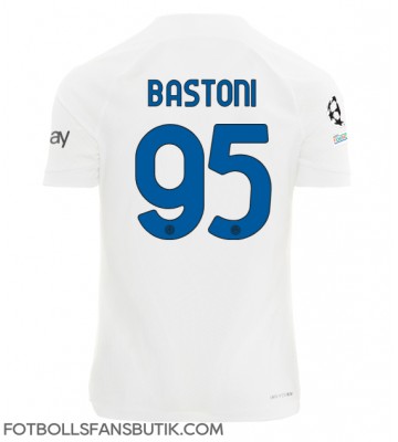 Inter Milan Alessandro Bastoni #95 Replika Bortatröja 2023-24 Kortärmad